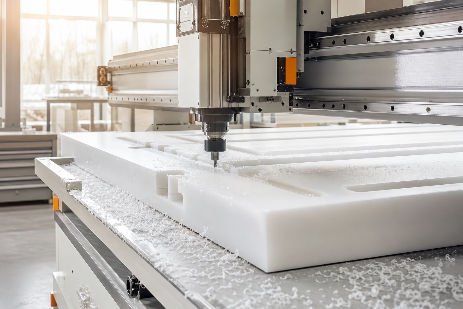 CNC 数控加工 PP 板材